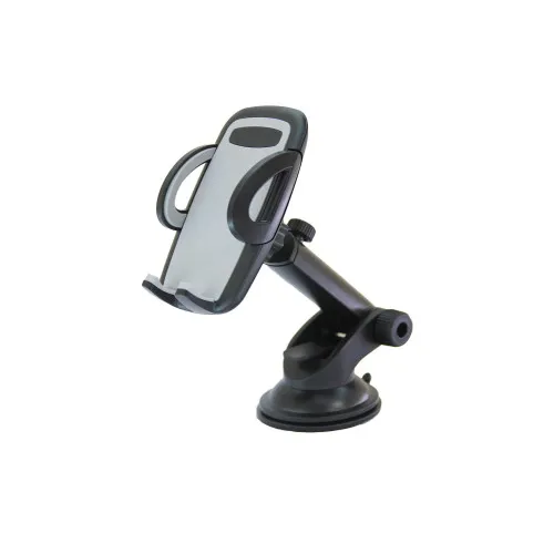 Suport auto universal pentru telefon cu 2 sisteme de prindere