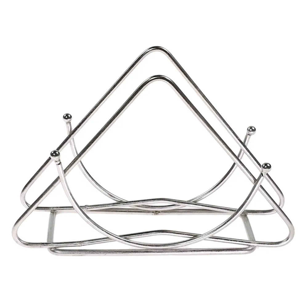 Suport bucatarie, pentru servetele, VK-2717, inox, argintiu, 14 x 4 x 9 cm