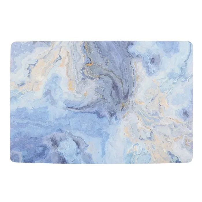 Suport farfurie masa, FL-10LS, 30 x 45 cm, PVC + PET, albastru