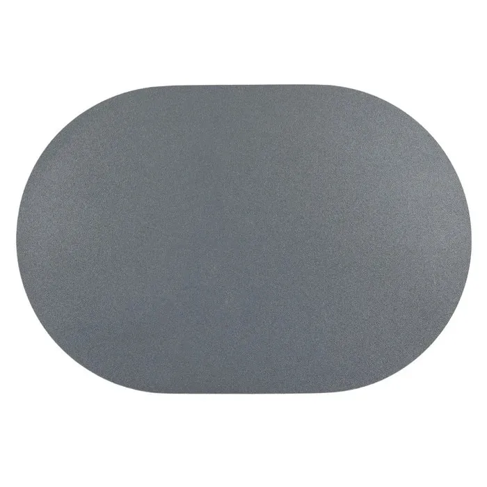 Suport farfurie masa, FL-11, 30 x 45 cm, PVC + PET, gri
