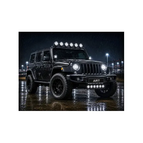 Suport numar auto cu proiector LED tip lupa 130W 20000 lumeni telecomanda alb/galben 12-24V — imaginea 2