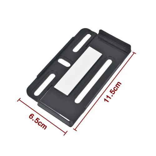 Suport numar auto extra slim fata spate universal rezistent UV — imaginea 4