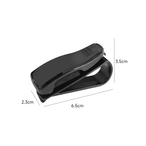 Suport ochelari de soare auto cu clips multifunctional rotire 180° — imaginea 7