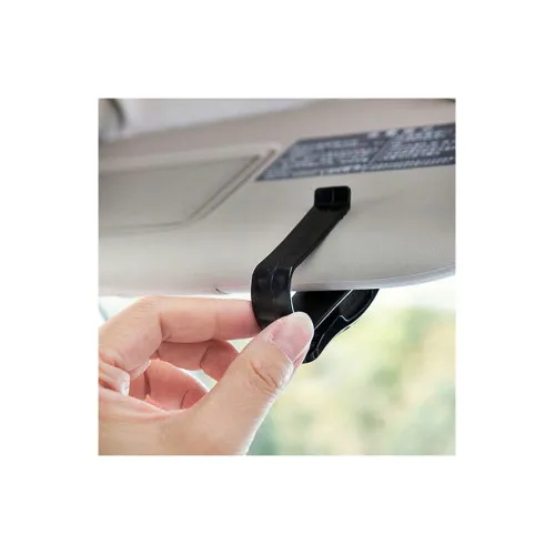 Suport ochelari de soare auto cu clips multifunctional rotire 180° — imaginea 8