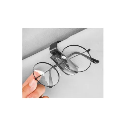 Suport ochelari de soare auto cu clips multifunctional rotire 180° — imaginea 2