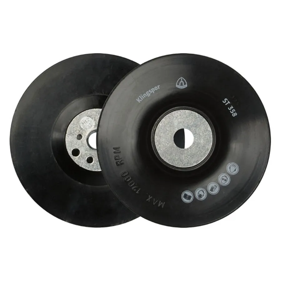 Suport pentru disc abraziv, pentru polizor unghiular, Klingspor ST 358, 180 mm