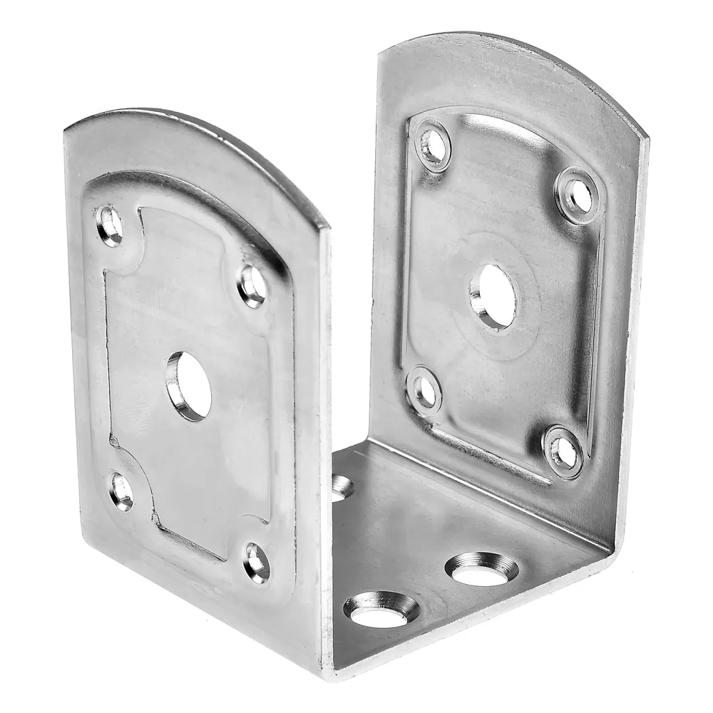 Suport pentru pereti despartitori, din otel, 61 x 60 x 80 mm