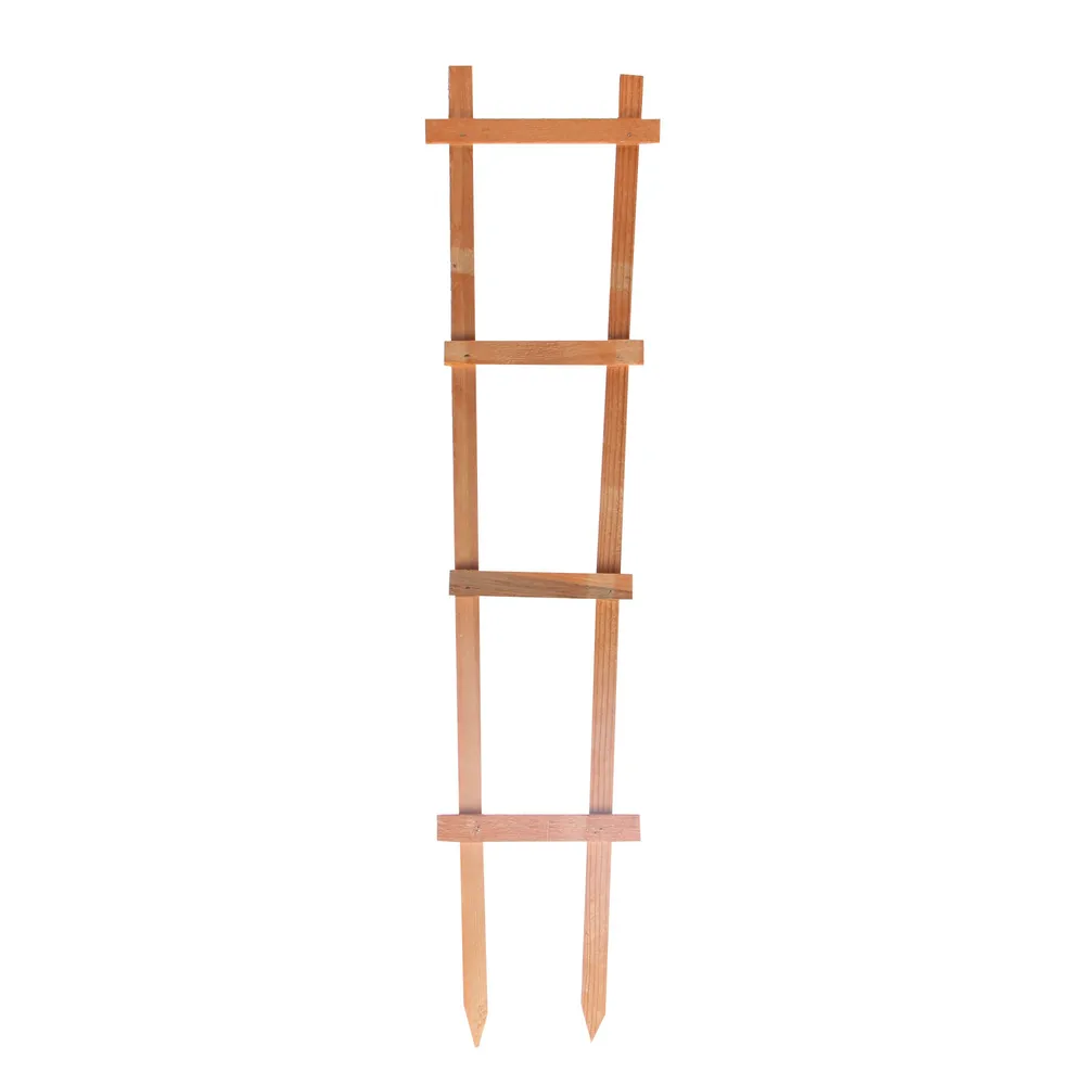 Suport pentru plante, scarita, lemn, H 80 cm