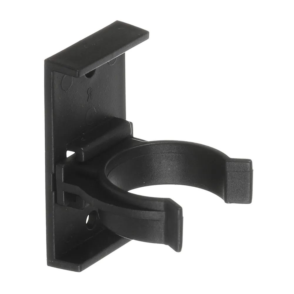Suport pentru plinta, Ø 30 mm, plastic, negru