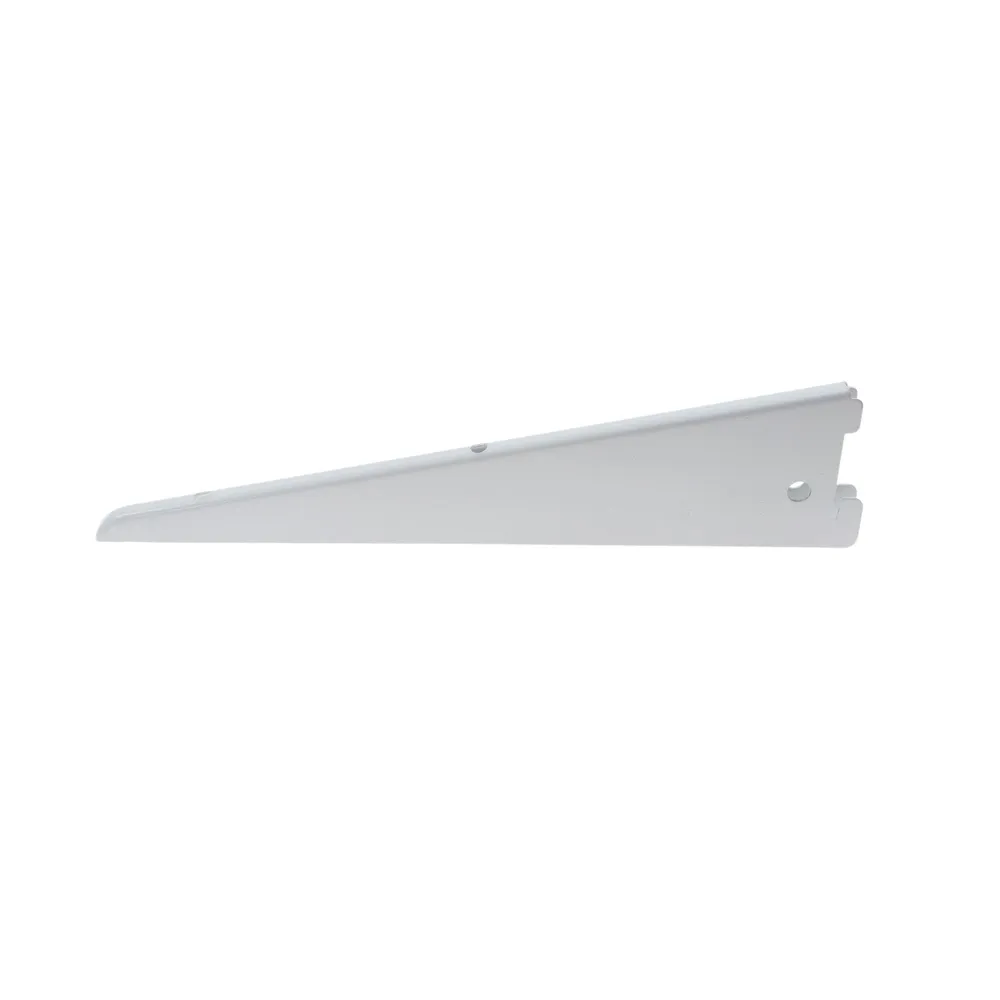Suport pentru rafturi, material metal, culoare alb, 270 mm
