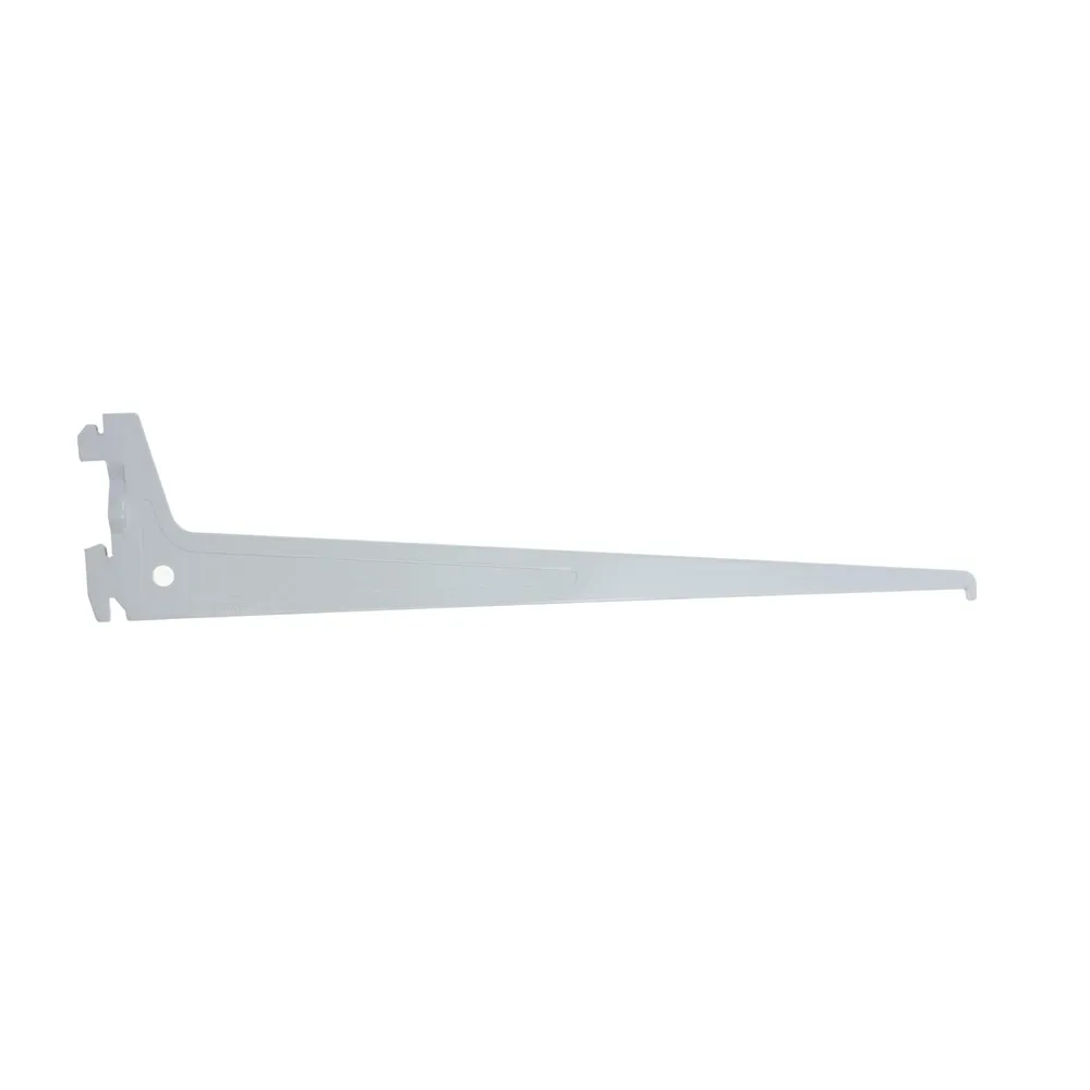 Suport pentru rafturi, model Pro, material metal, culoare alb, 350 mm