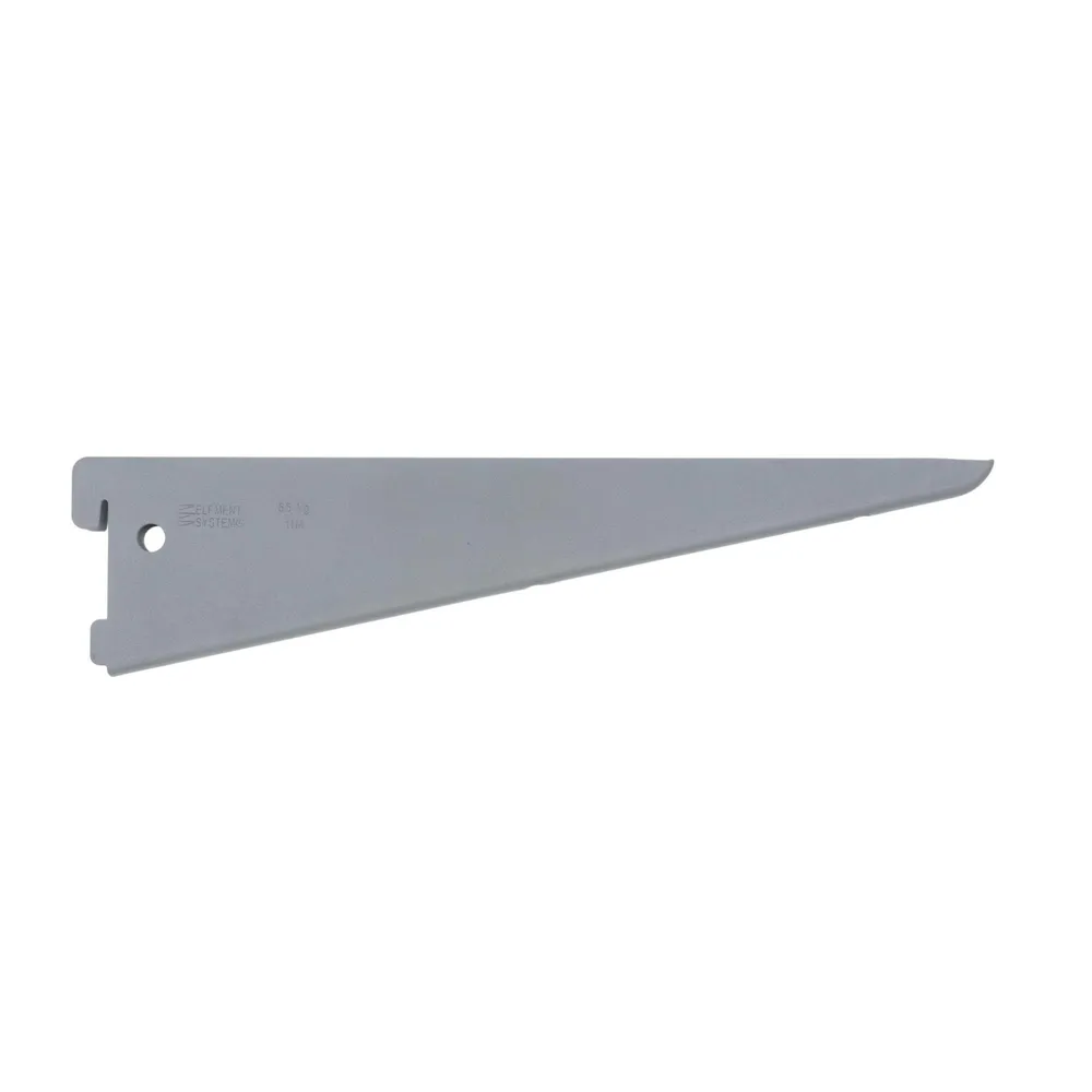 Suport pentru rafturi, model U, confectionat din metal, gri, 270 mm