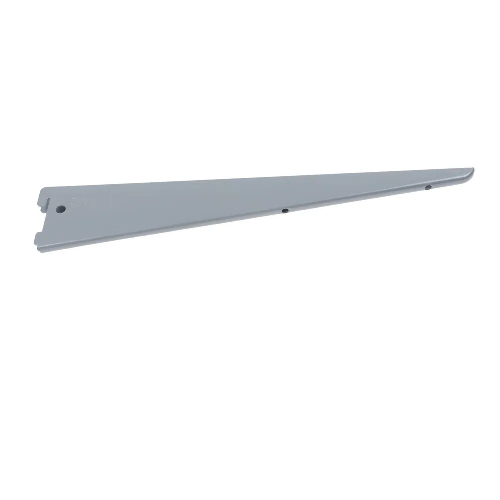 Suport pentru rafturi, model U, confectionat din metal, gri, 370 mm