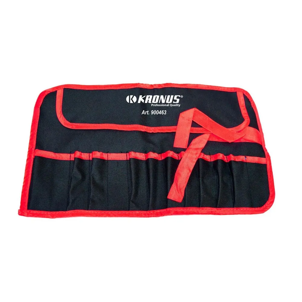 Suport pentru scule, cu 12 buzunare, din material textil