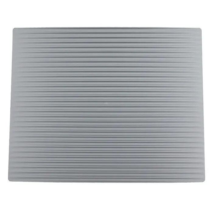 Suport pentru uscare vesela 1104174, elastomer, gri, 39 x 31 x 0.8 cm