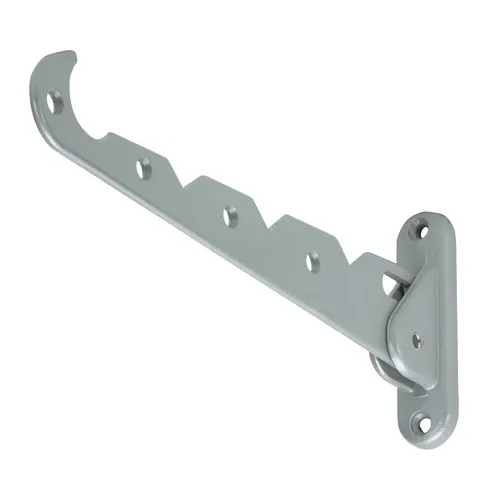 Suport pliant umerase Hettich, 290mm, aluminiu/plastic, argintiu