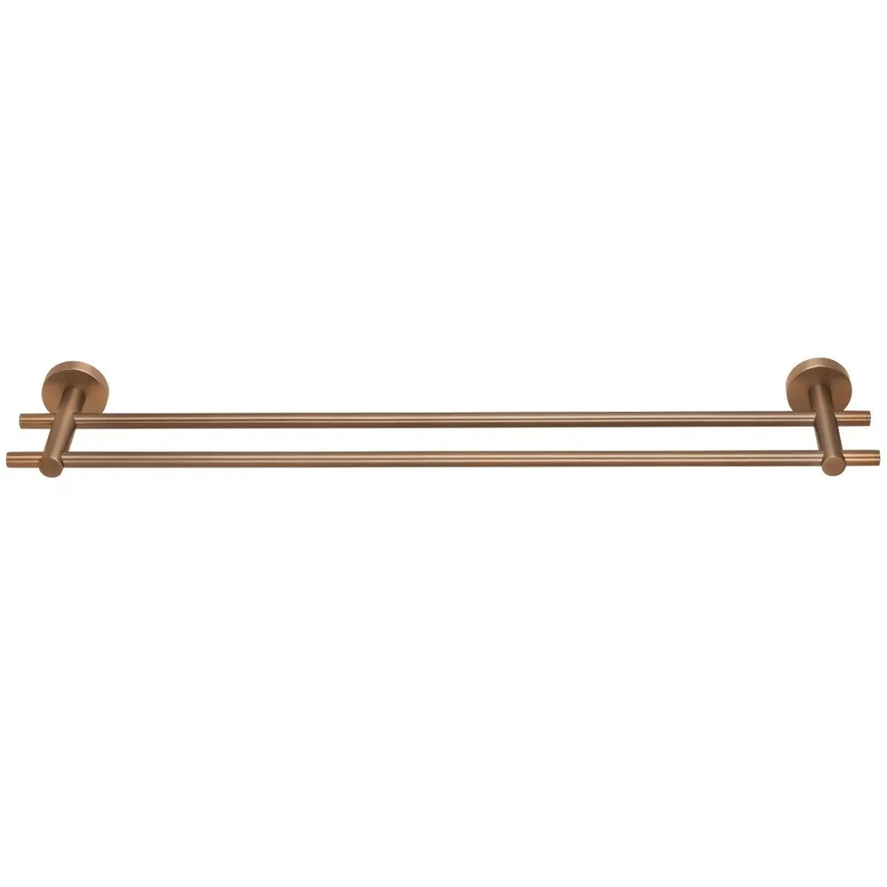 Suport prosop baie tesa Moon 40605, tip bara, bronz, 64 x 4.9 x 11.5 cm