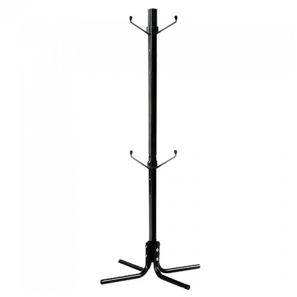 Suport roti, vertical, Cartrend, pentru patru anvelope, metalic, negru