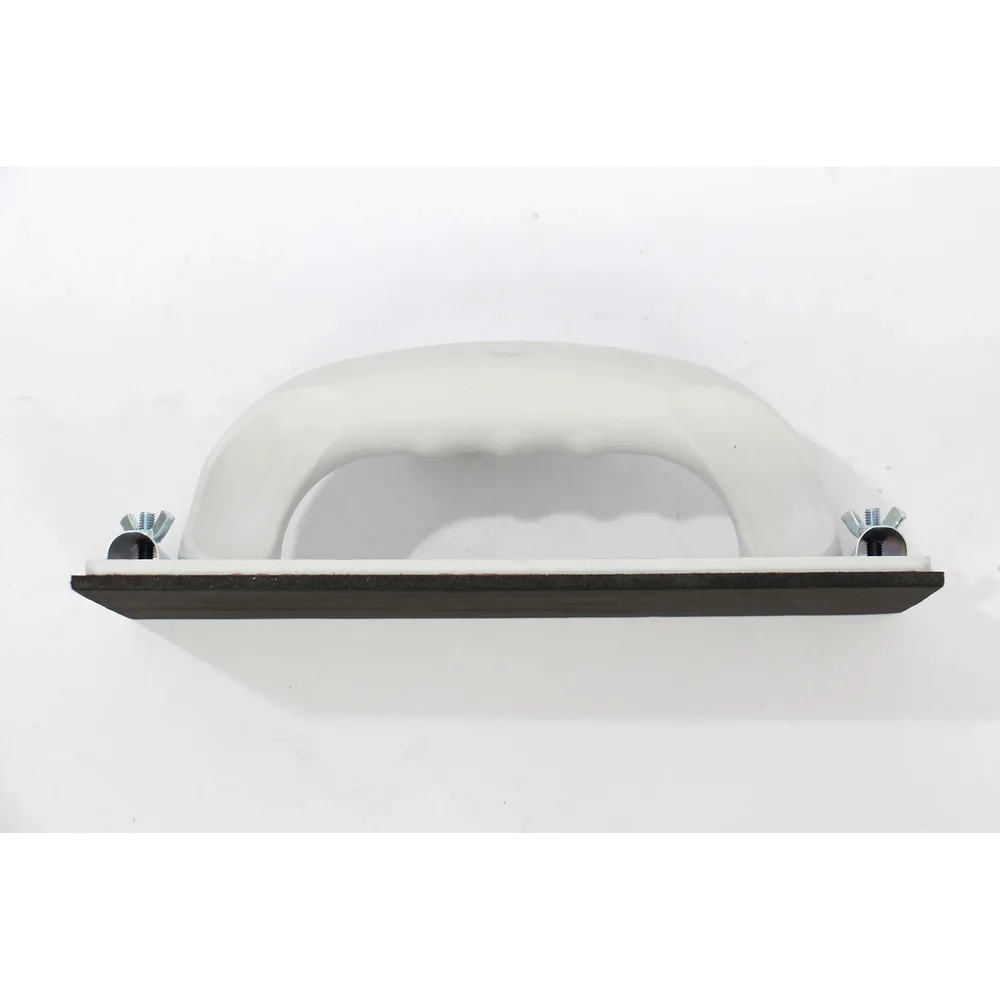 Suport smirghel, 10.5x23cm, culoare alba