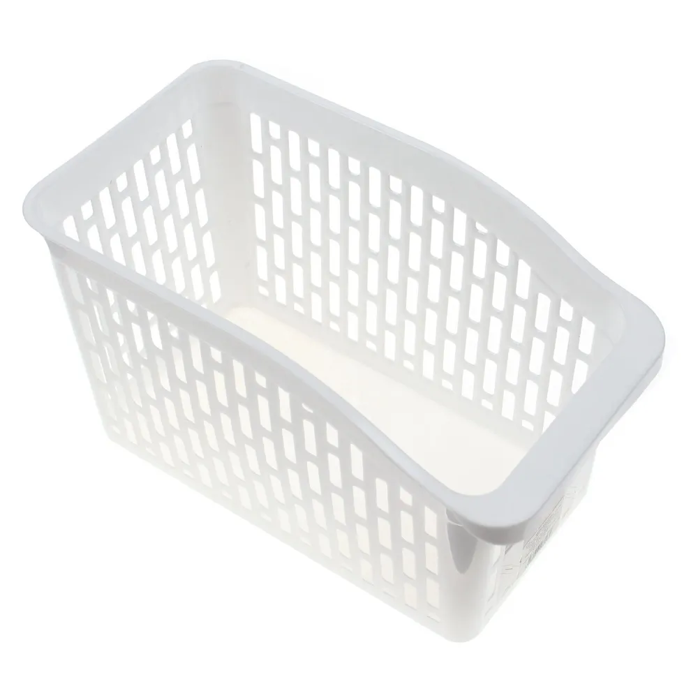 Suport tacamuri pentru dulap / frigider, Jumbo, plastic, alb, 26 x 15.5 x 17 cm
