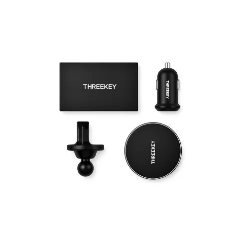 Suport telefon cu incarcare wireless 15W compatibil husa cu inel magnetic — imaginea 3