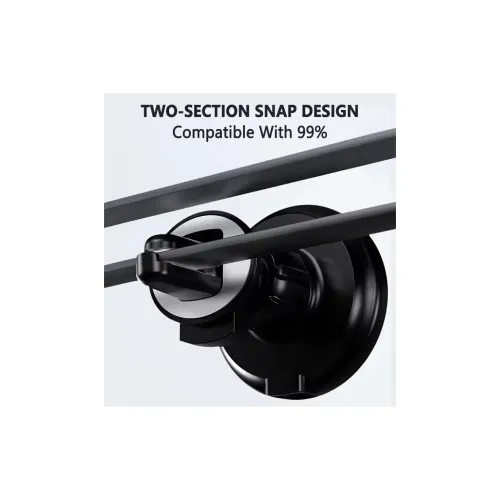 Suport telefon cu incarcare wireless 15W compatibil husa cu inel magnetic — imaginea 2