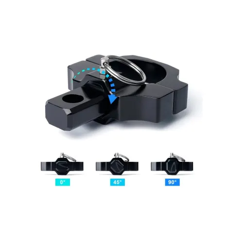 Suport universal proiectoare LED reglabil rollbar bullbar 4.5-4.8 cm — imaginea 8