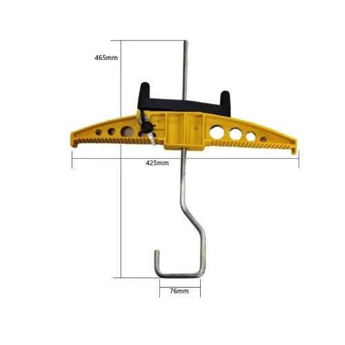Suporti fixare scara auto universali cu cheie pentru bare transversale 2 bucati — imaginea 2