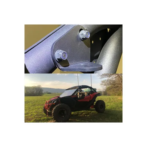 Suporti universali proiectoare LED Maverick X3 capota aripi grila set 2 bucati — imaginea 4