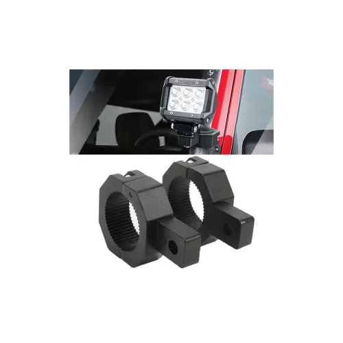 Suporti universali proiectoare LED prindere rollbar bullbar max 50 mm set 2 bucati — imaginea 7