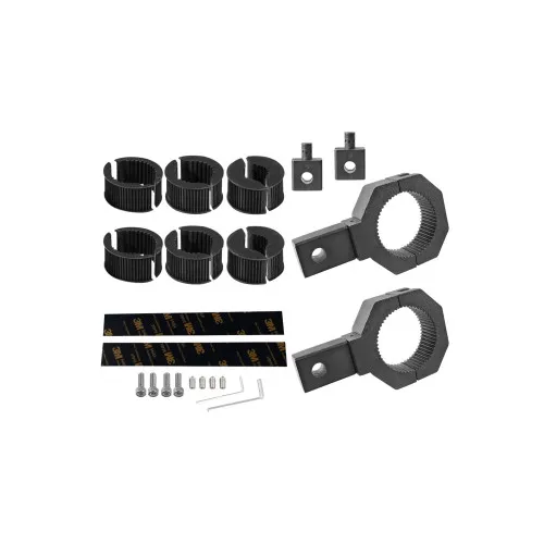 Suporti universali proiectoare LED prindere rollbar bullbar max 50 mm set 2 bucati — imaginea 6