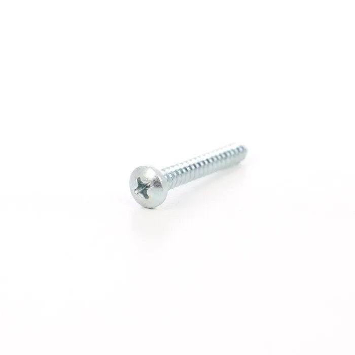 Surub autofiletant pentru tabla, cu cap bombat, amprenta cruce, din otel, 4.2 x 32 mm, 10 bucati