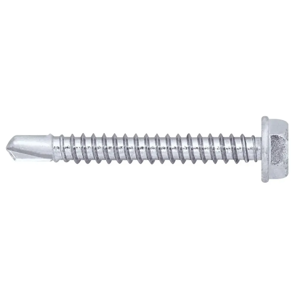 Surub autoforant, cu cap hexagonal, Hex 7, Friulsider TE, din otel, DIN 7504 K, 4.2 x 13 mm