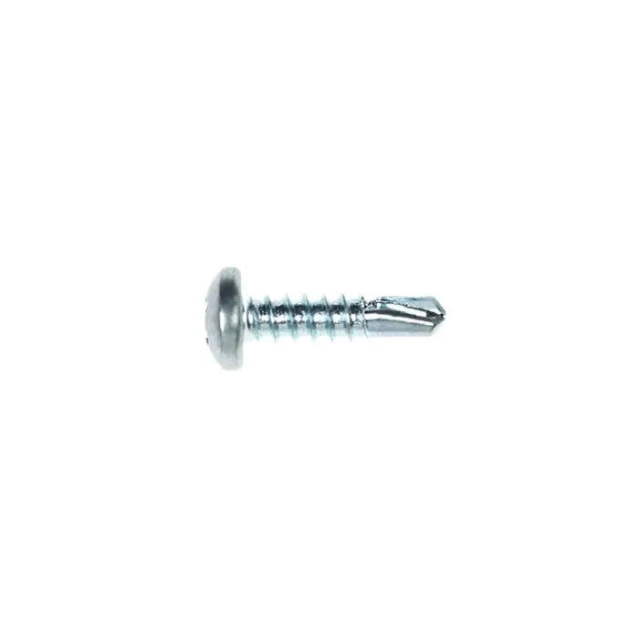 Surub autoforant pentru lemn, din otel, zincat alb, cu cap bombat, amprenta Phillips, PH 2, Friulsider, 4.2 x 16 mm, 25 bucati