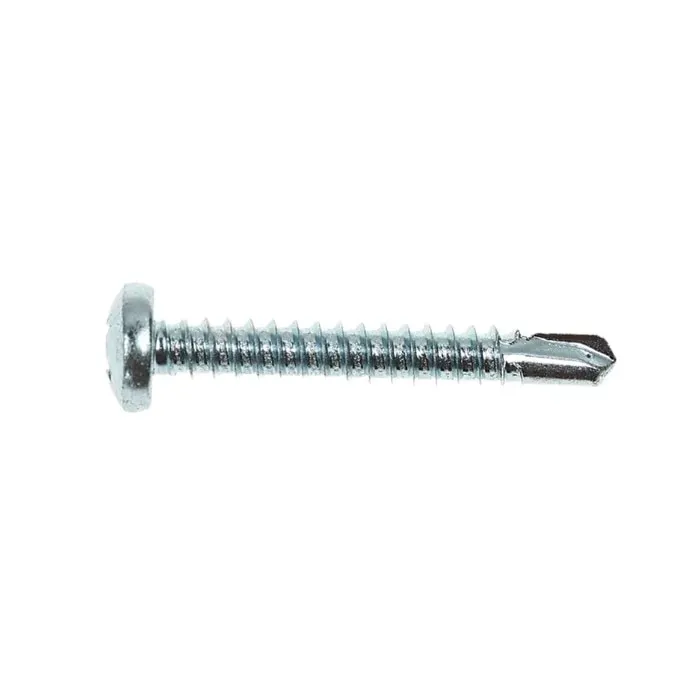 Surub autoforant pentru lemn, din otel, zincat alb, cu cap bombat, amprenta Phillips, PH 3, Friulsider, 5.5 x 38 mm
