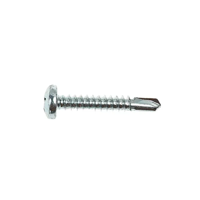 Surub autoforant pentru lemn, din otel, zincat alb, cu cap bombat, amprenta Phillips, PH 3, Friulsider, 5.5 x 32 mm