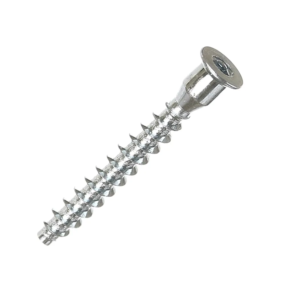 Surub conector, cap plat, 6.3 x 50 mm (8 buc)