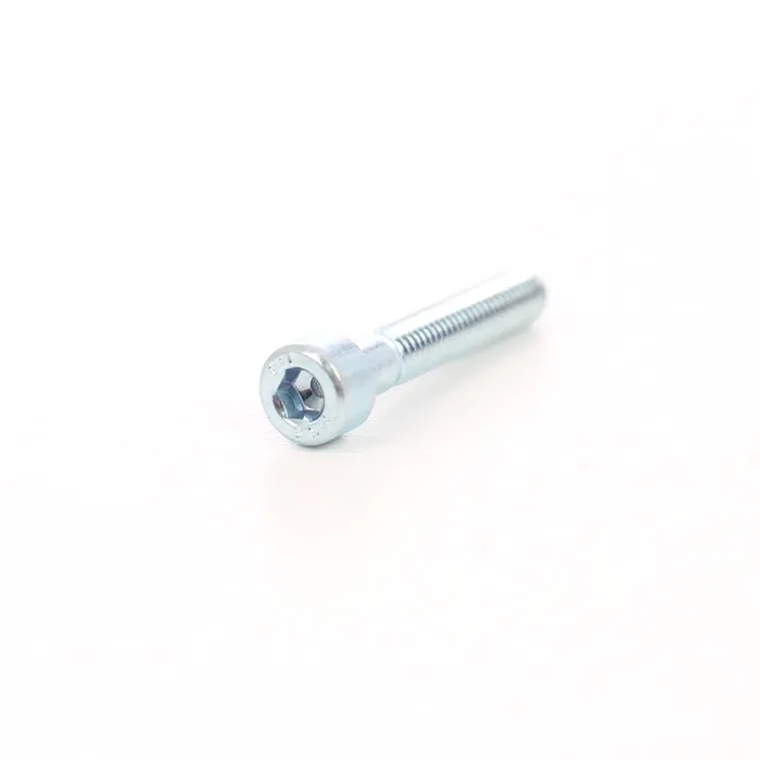 Surub cu cap cilindric, cu locas hexagonal, otel, zincat alb, DIN 912-8.8, M5 x 20 mm, set 8 bucati