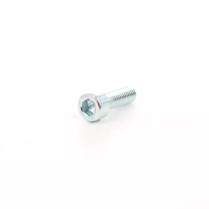 Surub cu cap cilindric, cu locas hexagonal, otel, zincat alb, DIN 912-8.8, M6 x 20 mm, set 5 bucati