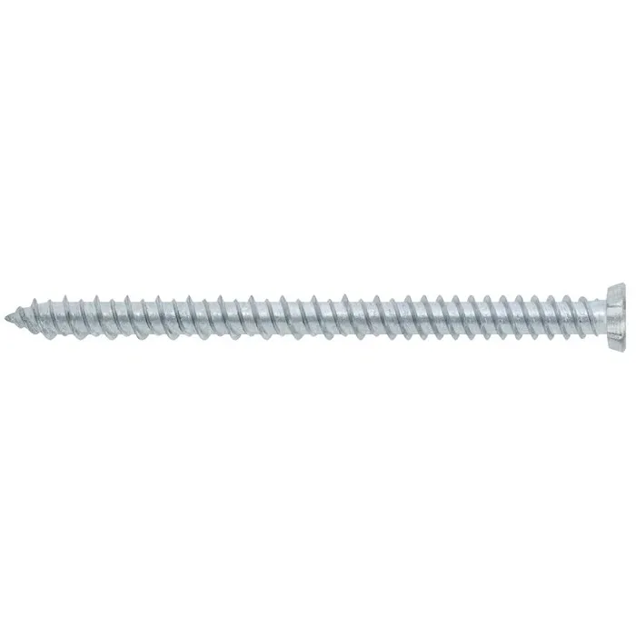 Surub montaj pentru ferestre / usi, amprenta Torx, TX 30, Friulsider VF, otel, zincat alb, 7.5 x 80 mm