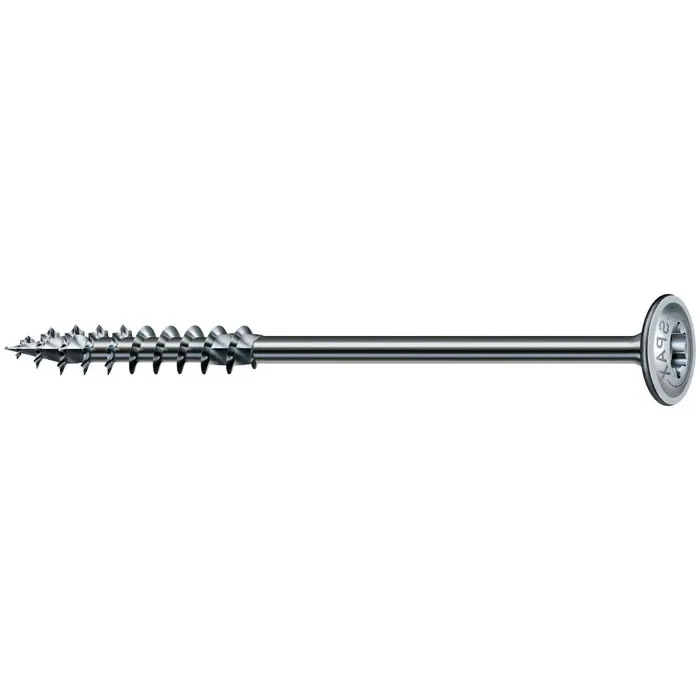 Surub pentru lemn, autofiletant, din otel, cu cap saiba, Spax, amprenta T-STAR plus, 10 x 300 mm