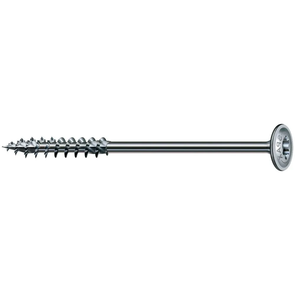Surub pentru lemn, autofiletant, din otel, cu cap saiba, Spax, amprenta T-STAR plus, 8 x 120 mm