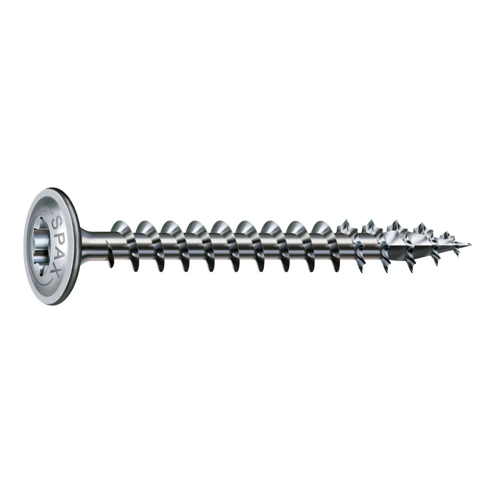 Surub pentru lemn, filet total, din otel, cu cap saiba, amprenta Torx, T50, Spax T-Star, 10 x 120 mm