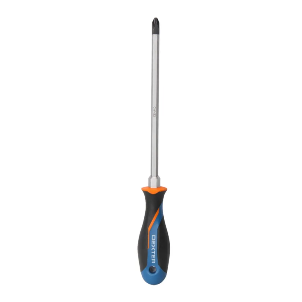 Surubelnita electrician cruce PH3 Dexter, 200 mm, crom-vanadiu