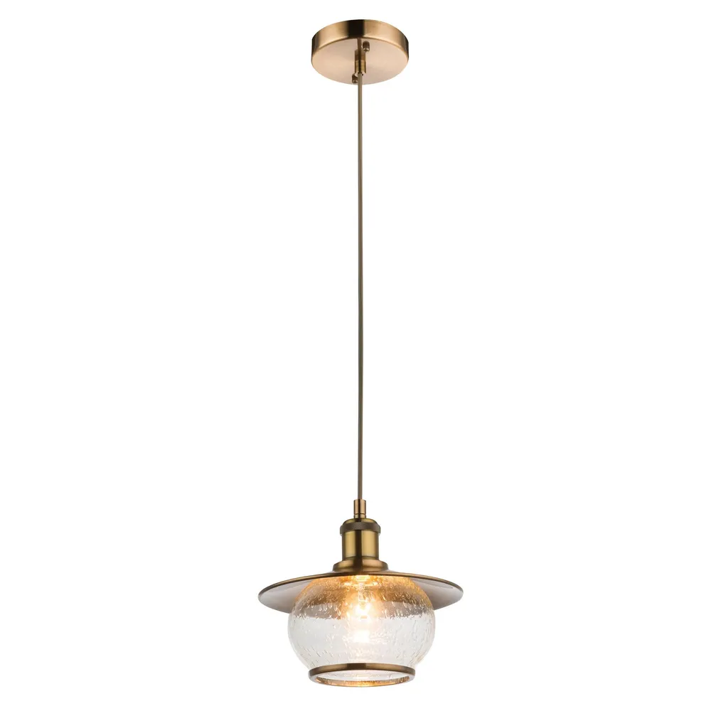 Suspensie Frei 69030, 1 x E27, D 220 mm, bronz, modern