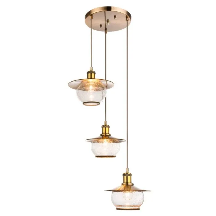 Suspensie Frei 69030-3H, 3 x E27, bronz, modern