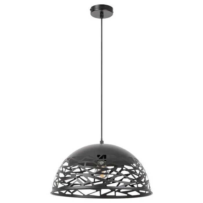 Suspensie Norena 5086, 1 x E27, D 400 mm, negru, industrial