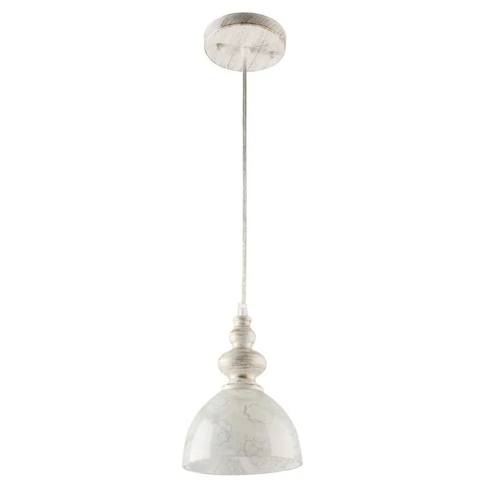 Suspensie Suki LY-3366, 1 x E27, alb + auriu, modern