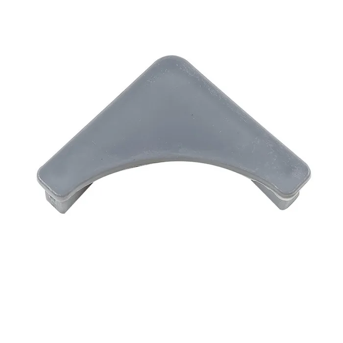 Talpa pentru picior raft modular, plastic, gri, 4 x 4 cm, set 4 bucati
