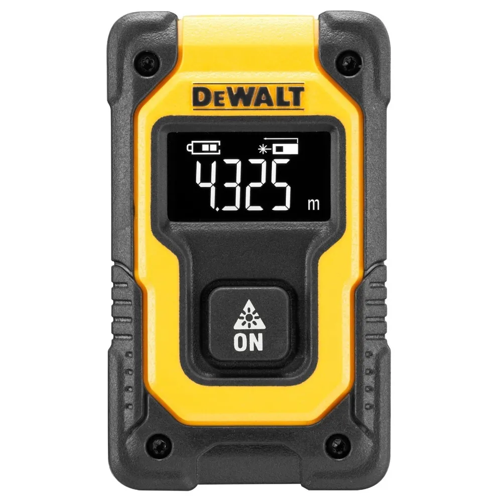 Telemetru digital cu laser, raza de lucru 15 m, precizie +/- 0.6 mm, DeWalt DW055PL-XJ